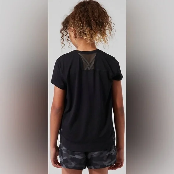 Athleta On The Move Mesh Tee - Picture 5 of 5